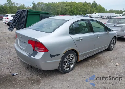 2008 Honda Civic Lx z USA, uszkodzony, nr VIN 2HGFA16558H322853